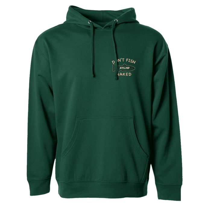 STLHD Men's Don't Fish Naked Standard Hoodie — Discount Tackle