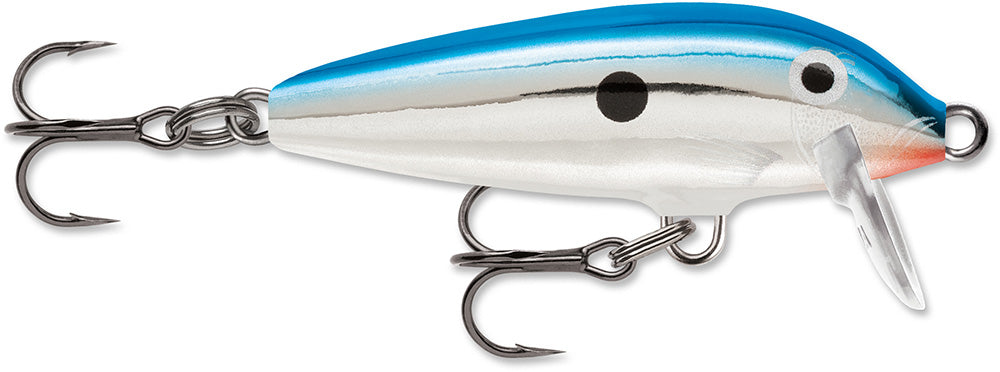 falls inch minnow fishing lure Rapala Original Floater F03 Balsa Minnow Metallic Silver