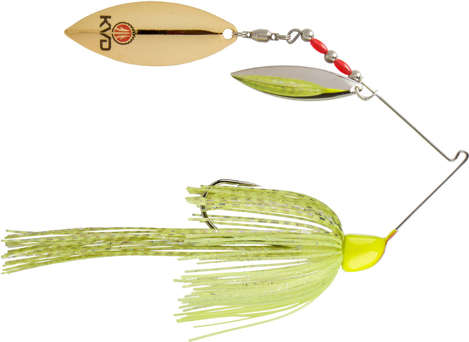 Strike King KVD Spinnerbait Double Willow Bass Fishing Lure — Discount  Tackle