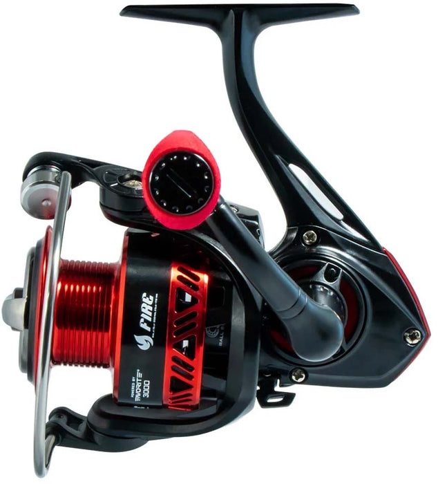 Powered by Favorite Fire 7 ft 1 in MH Spinning Rod and Reel Combo