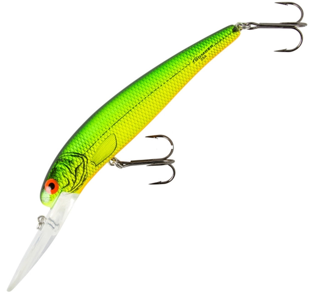 Bomber 25A Long Deep Diver | Silver Flash-Blue; 4 1/2 in