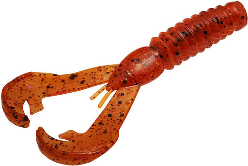 Strike King Rage Ned Craw 2 3/4 inch Soft Plastic Craw 9 pack - Fire Craw