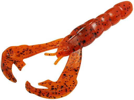 Strike King Rage Craw 4 inch Soft Plastic Craw 7 pack - Fire Craw