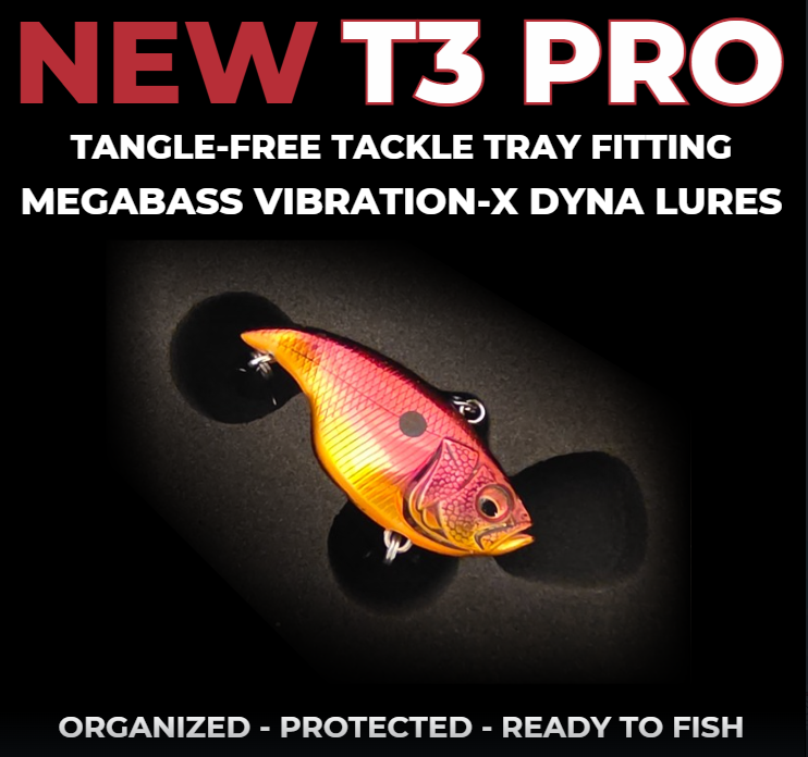 T3 Pro - fits Megabass Vibration-X Dyna lures