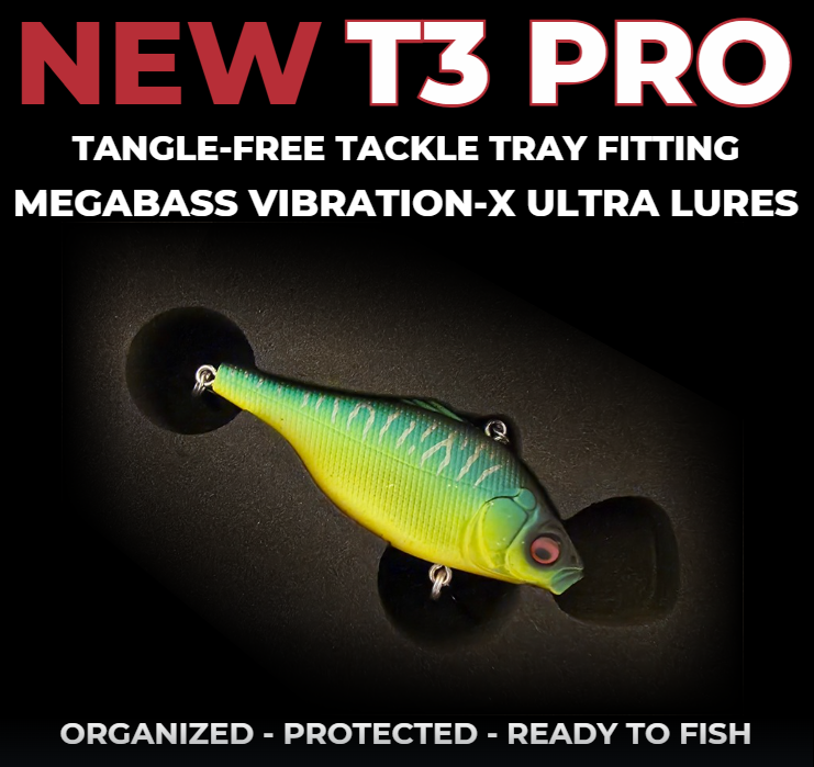 T3 Pro - fits Megabass Vibration-X Ultra lures