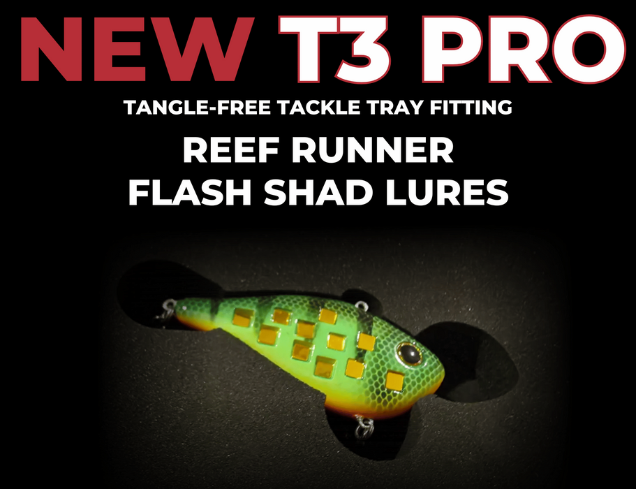 T3 Pro - fits Reef Runner Flash Shad lures