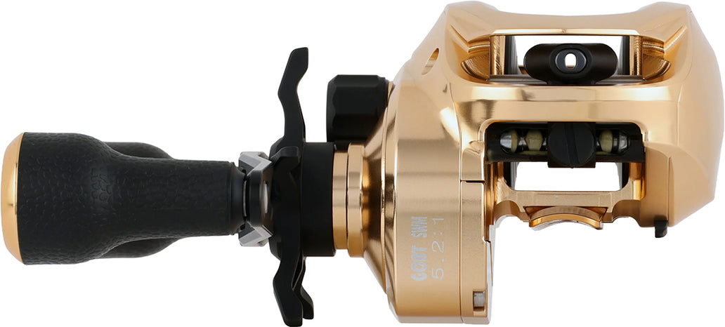 avid baitcast reel gold Bates GOAT SWM Knox Gold Right Handed / 5.2:1