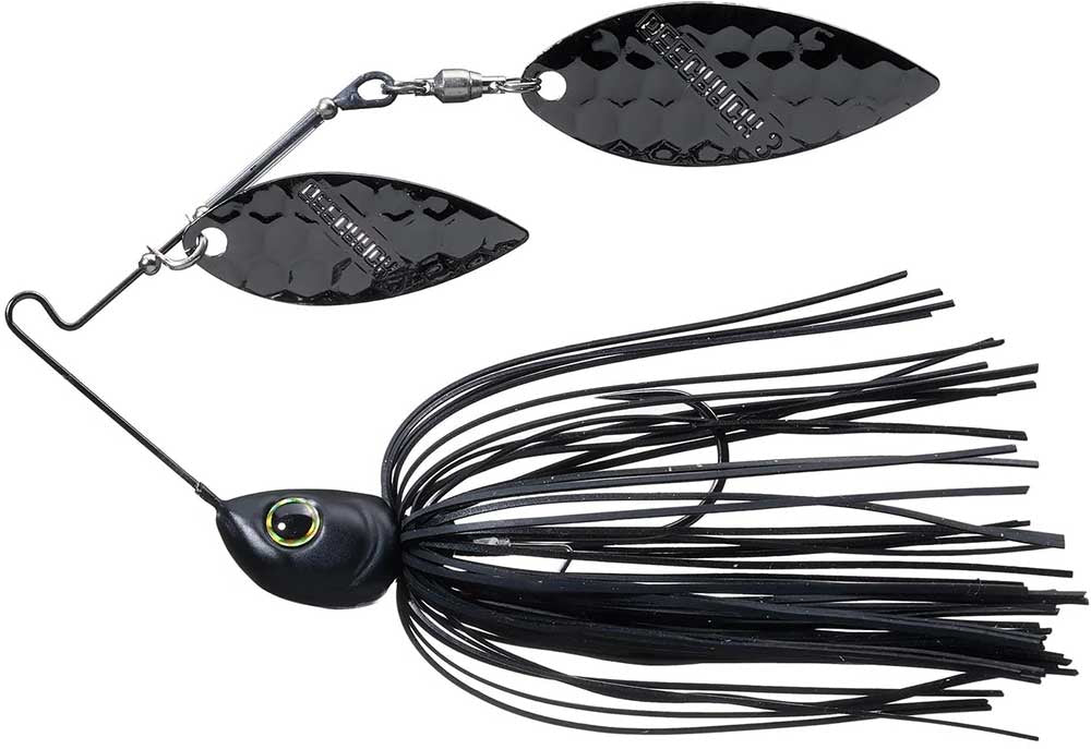 Geecrack G-Blade Spinnerbait - 3/8 oz - Black