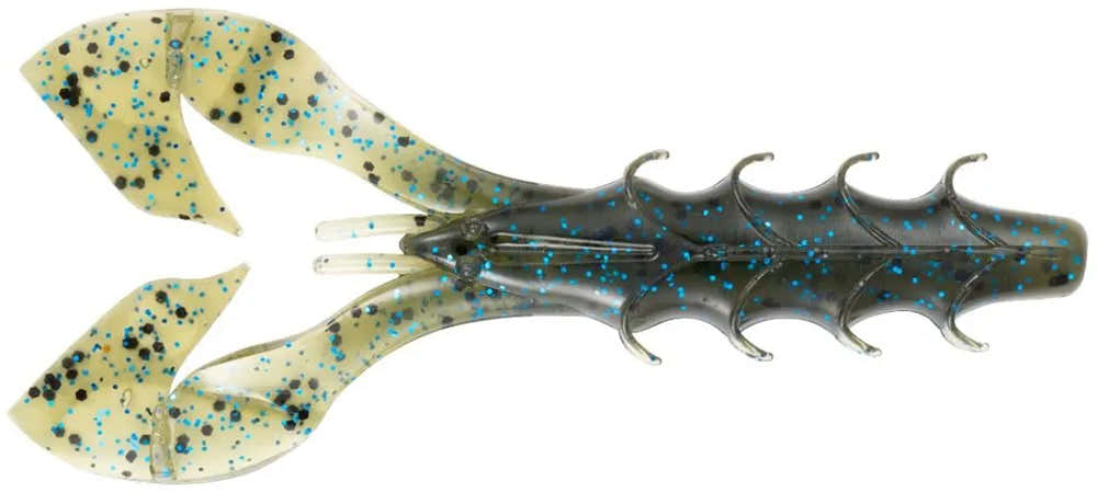 YUM Spine Craw Soft Plastic Bait – 3 3/4 Inch Crawfish Lures, 8 Pack For Bass Fishing