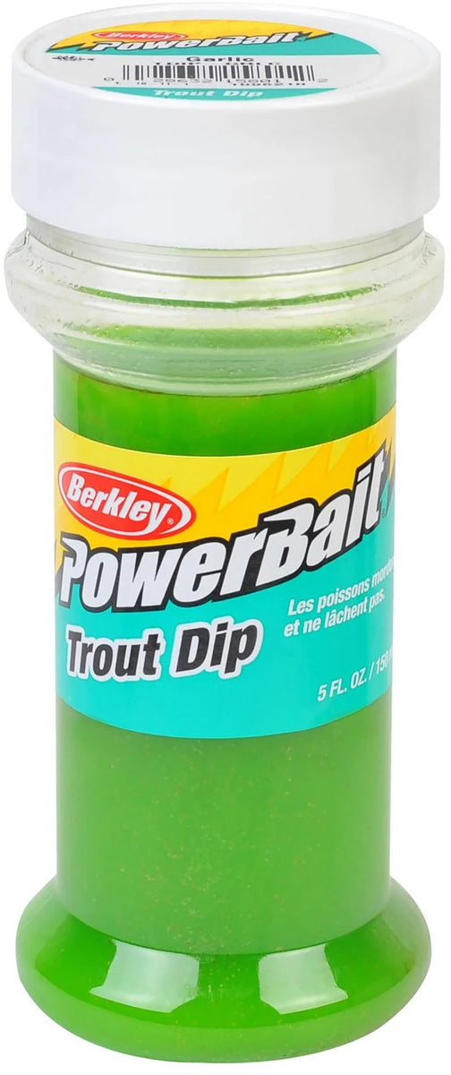 berkley catfish power dip cheese fishing bait multi large Berkley PowerBait Trout Dip, Garlic