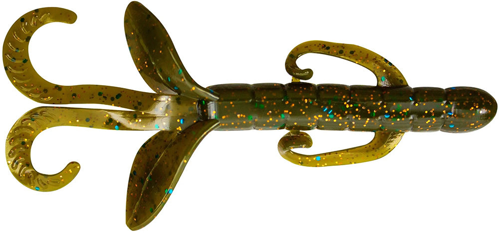 creature fishing lure Yum Christie Critter Green Pumpkin
