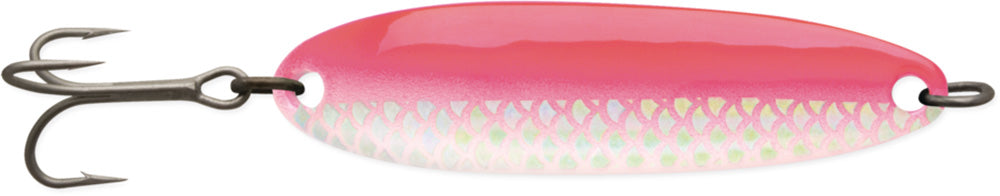 Luhr-Jensen Krocodile Spoon w/ Treble Hook - 1 oz Glow UV Cerise / 3.3125 inch
