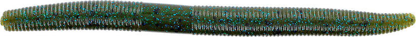 Green Pumpkin Blue, 5 inch - 10 pack