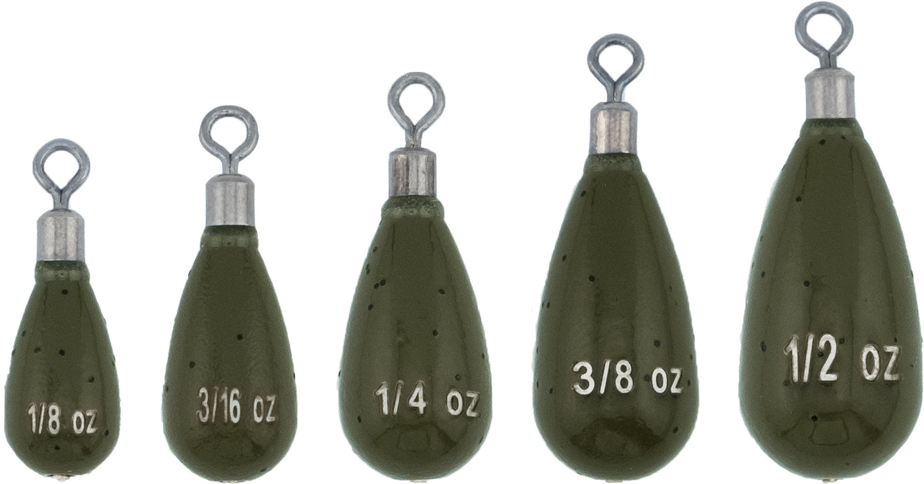 Departure Outdoors Tungsten Free Rig Weights - 5 Pack