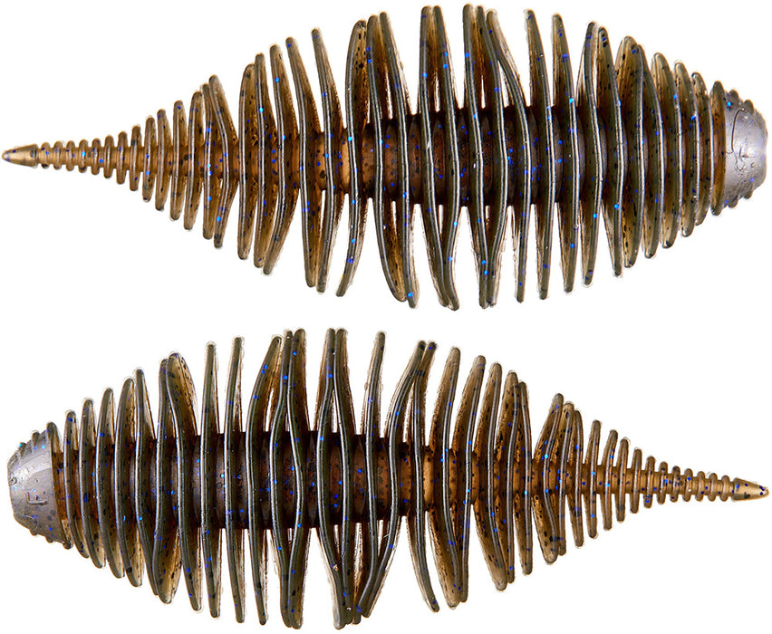 Green Pumpkin Blue Flake