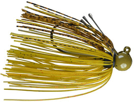 Green Pumpkin/Orange/Tiger - 3/8 oz - 4/0