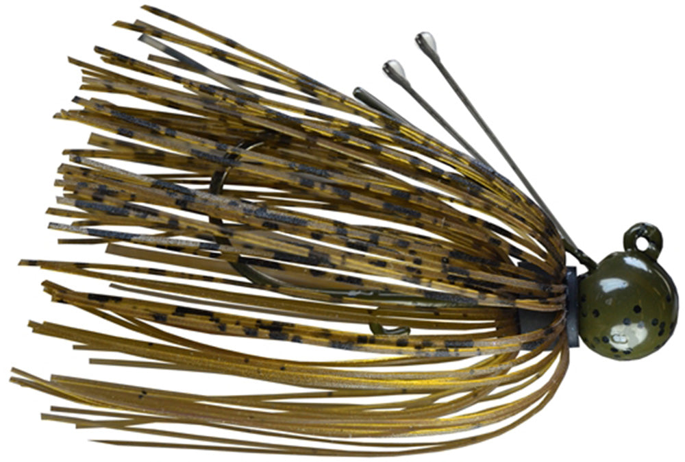 Green Pumpkin Tiger - 3/8 oz - 4/0