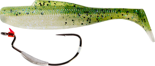 Z-Man 4 Inch DieZel MinnowZ & ZWG Weighted Swimbait Hook Combo — Discount Tackle