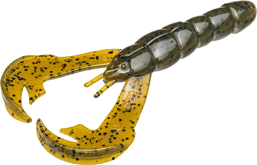 Strike King Rage Craw 4 inch Soft Plastic Craw 7 pack - Green Pumpkin