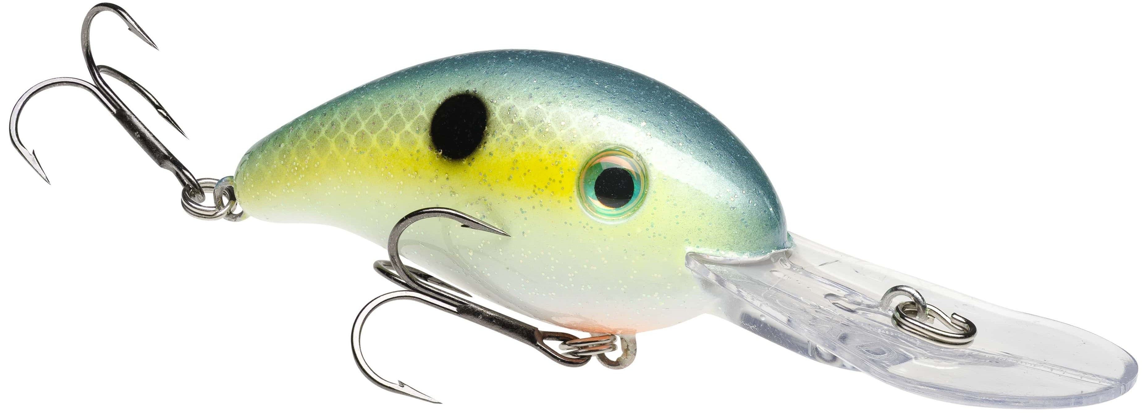 Strike King Pro-Model 3XD Chartreuse Sexy Shad