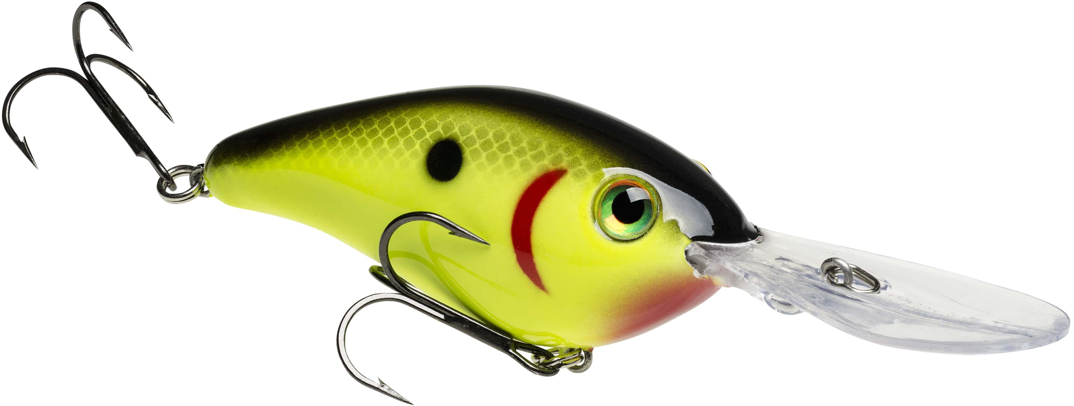 bass pro shop strike king lures Strike King Pro Model 6XD Crankbait Green Back Chartreuse