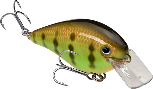 Strike King KVD Square Bill 1.5 Hard Knock Crankbait - Chartreuse Perch