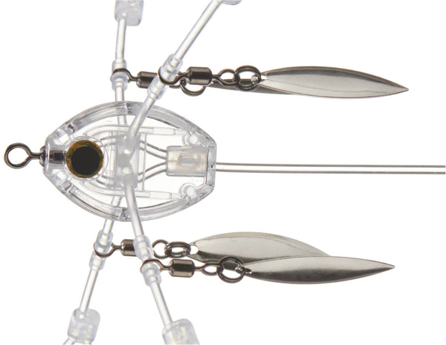 Stealth Lures Clear Stealth Rig - 4 Blade Design — Discount Tackle