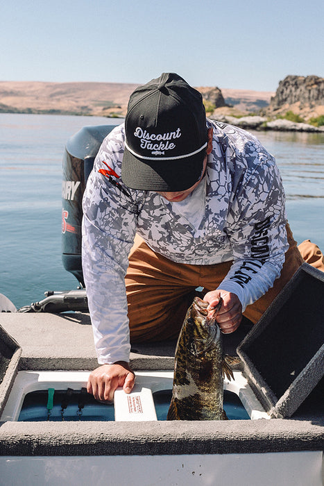 Discount Tackle Worm Burner Snapback Hat