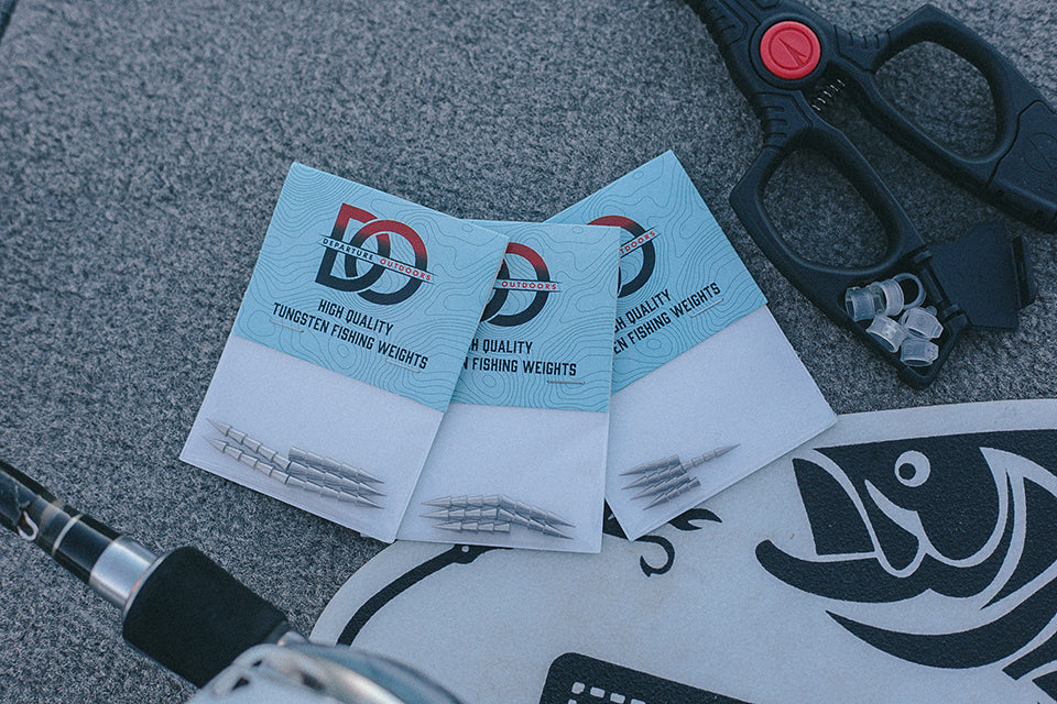 Departure Outdoors Tungsten Nail Weights - 5 Pack