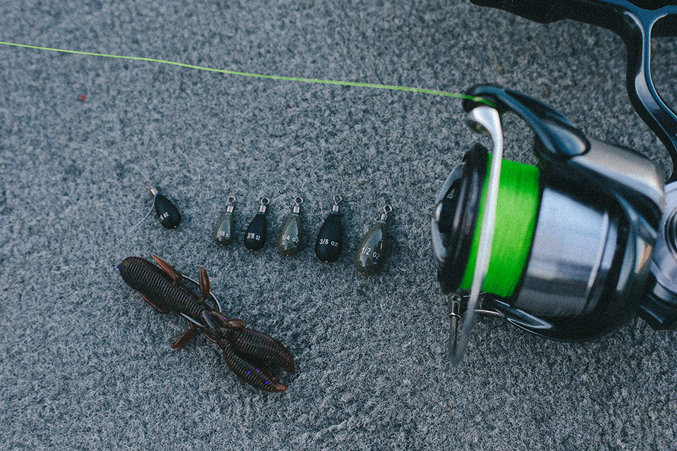 Departure Outdoors Tungsten Free Rig Weights - 5 Pack