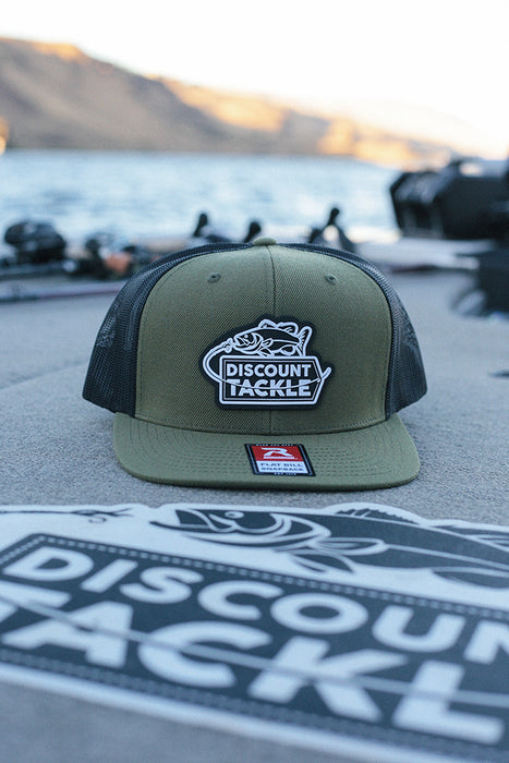 Discount Tackle 511 Patch Flat Bill Trucker Hat