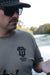 Discount Tackle fishing and lifestyle apparel. DT Interlock front design.