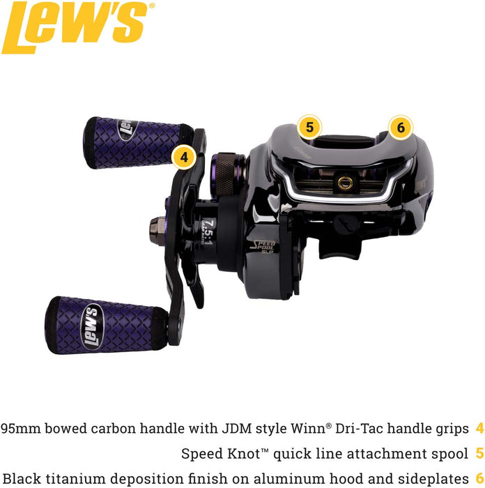 Team Lew's Pro TI Gen 2 Baitcasting Reel — Discount Tackle