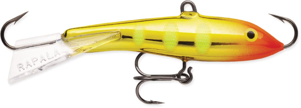 best rapala ice fishing lures Rapala Jigging Rap 2" Juicy Lucy