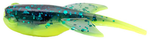 Mr. Crappie Sugar Glider Soft Plastic - 1.5 Inch - Junebug Chartreuse