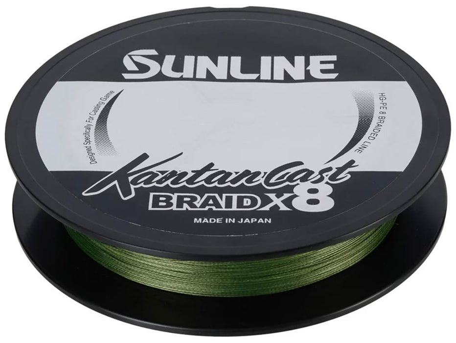 Sunline Kantan Cast X8 Dark Green Braid - 150 Yard Standard Spools