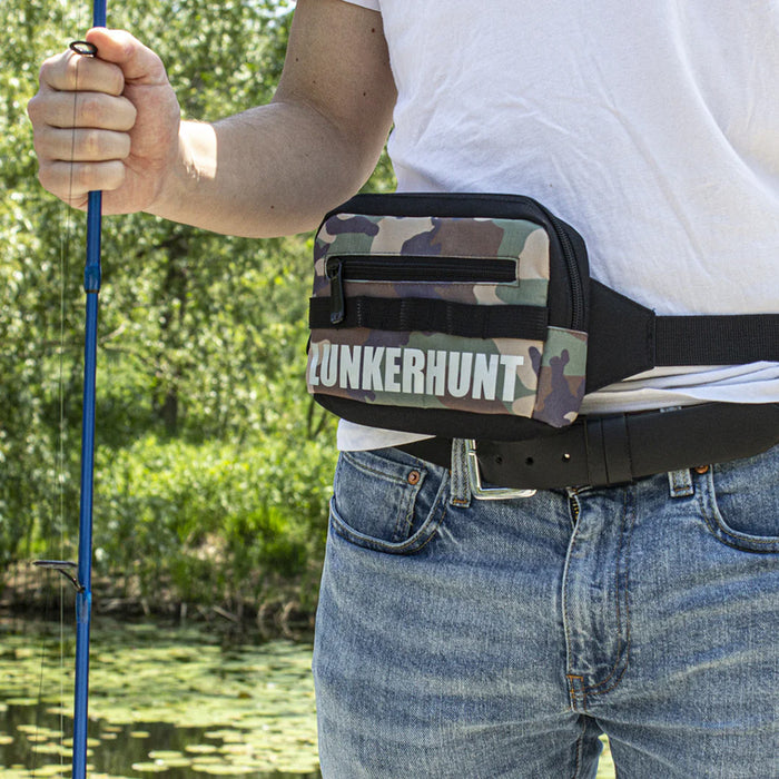 Lunkerhunt LTS Avid Camo Waist Bag - 1.26L