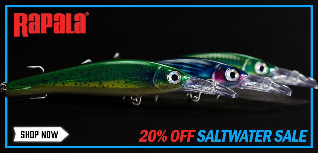20% OFF Rapala Saltwater Lures!