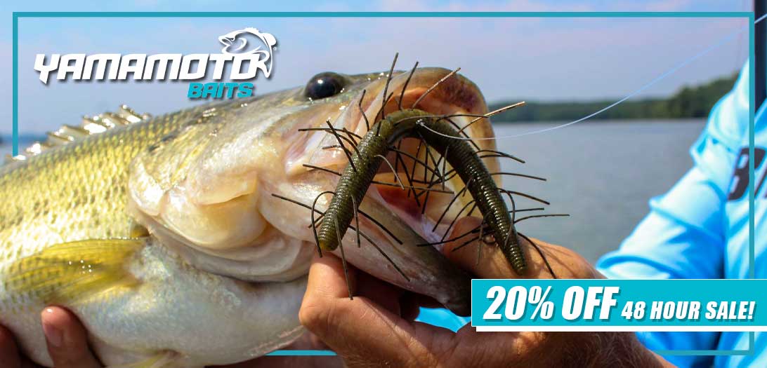 Save 20% on everything Yamamoto baits!