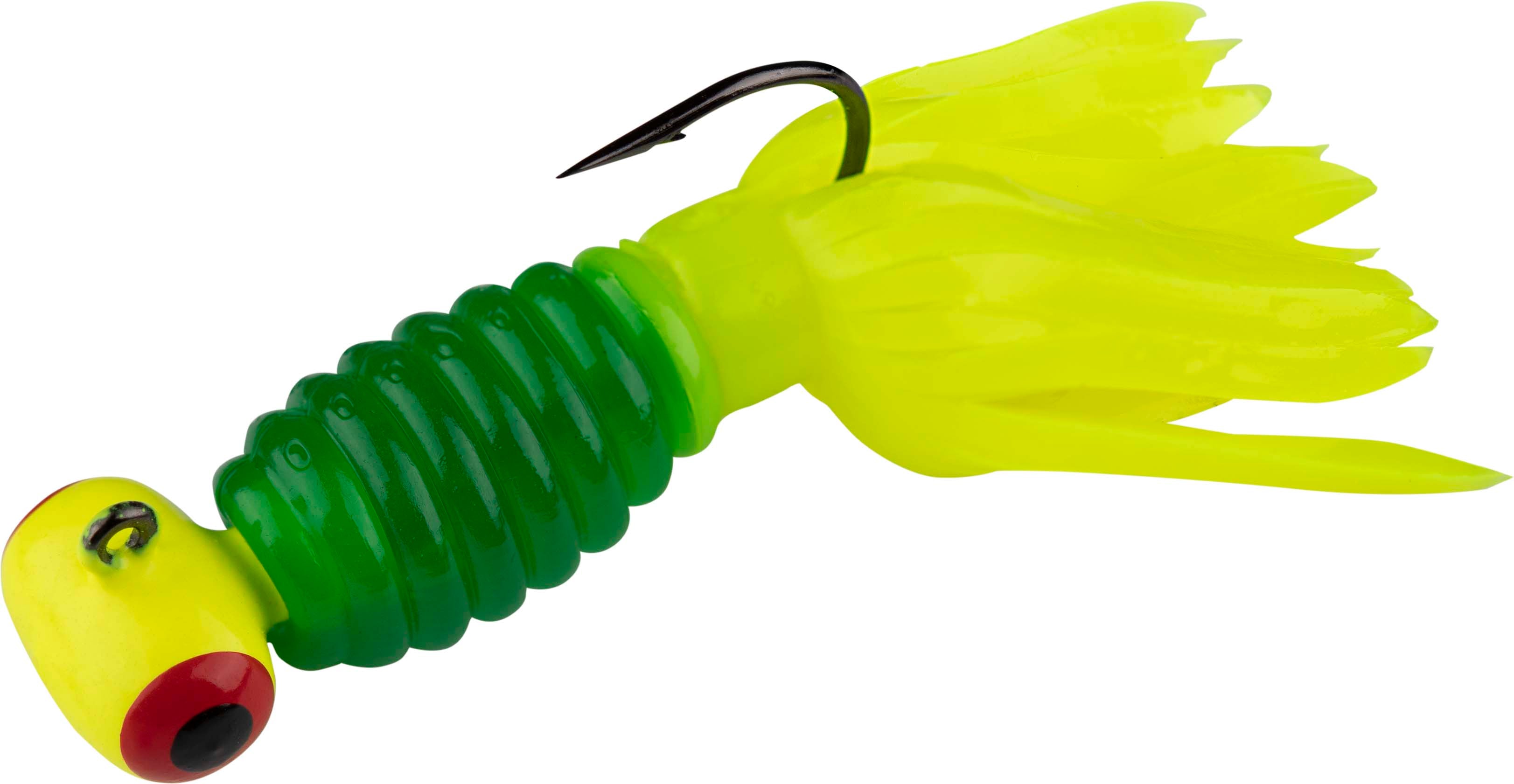 Jasons Crappie Stinger 30 Grubs – Esca Zucca (Pumpkin) Per Crappie E Bass, USA