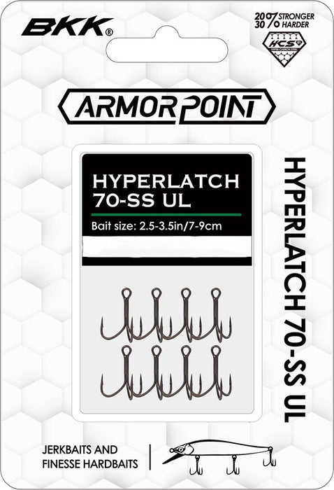 BKK Armor-Point Hyperlatch Treble Hooks