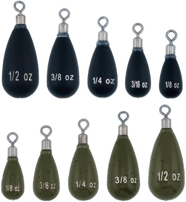 Departure Outdoors Tungsten Free Rig Weights - 5 Pack