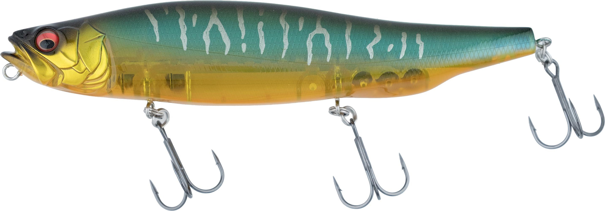 Megabass Megadog-X Topwater Walker - 7 Inch - Respect Series - Gin Tonic Tiger