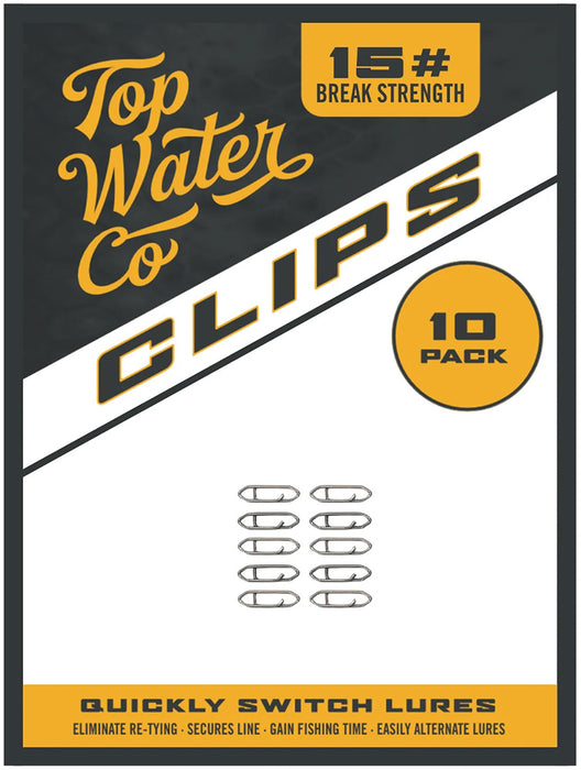 Topwater Co Speed Clips 10 Pack / Mini