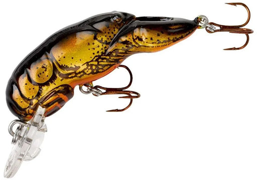 Rebel Tiny Wee Crawfish 1 1/2 inch Shallow Diving Crankbait - Moss Crawfish