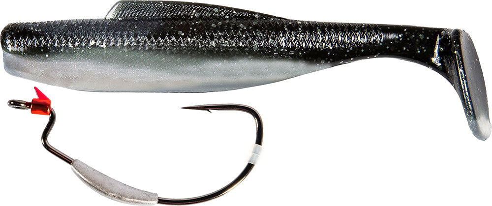 2 belly weight 5 hook prop bait Z-Man 5 Inch DieZel MinnowZ & ZWG Weighted Swimbait Hook Combo