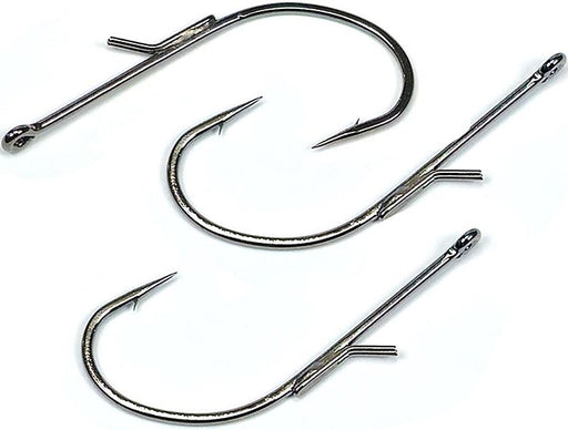 discount fish hooks Owner Beast Soft Bait Hook w/ TwistLOCK CPS Each pack contains 24 pieces of size 5/0 double offset circle hooks crafted from high carbon steel for superior strength and durability Double Offset Circle Hooks 5/0