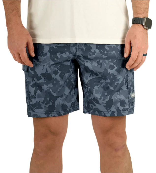 AFTCO Deckhand Camo Cargo Shorts