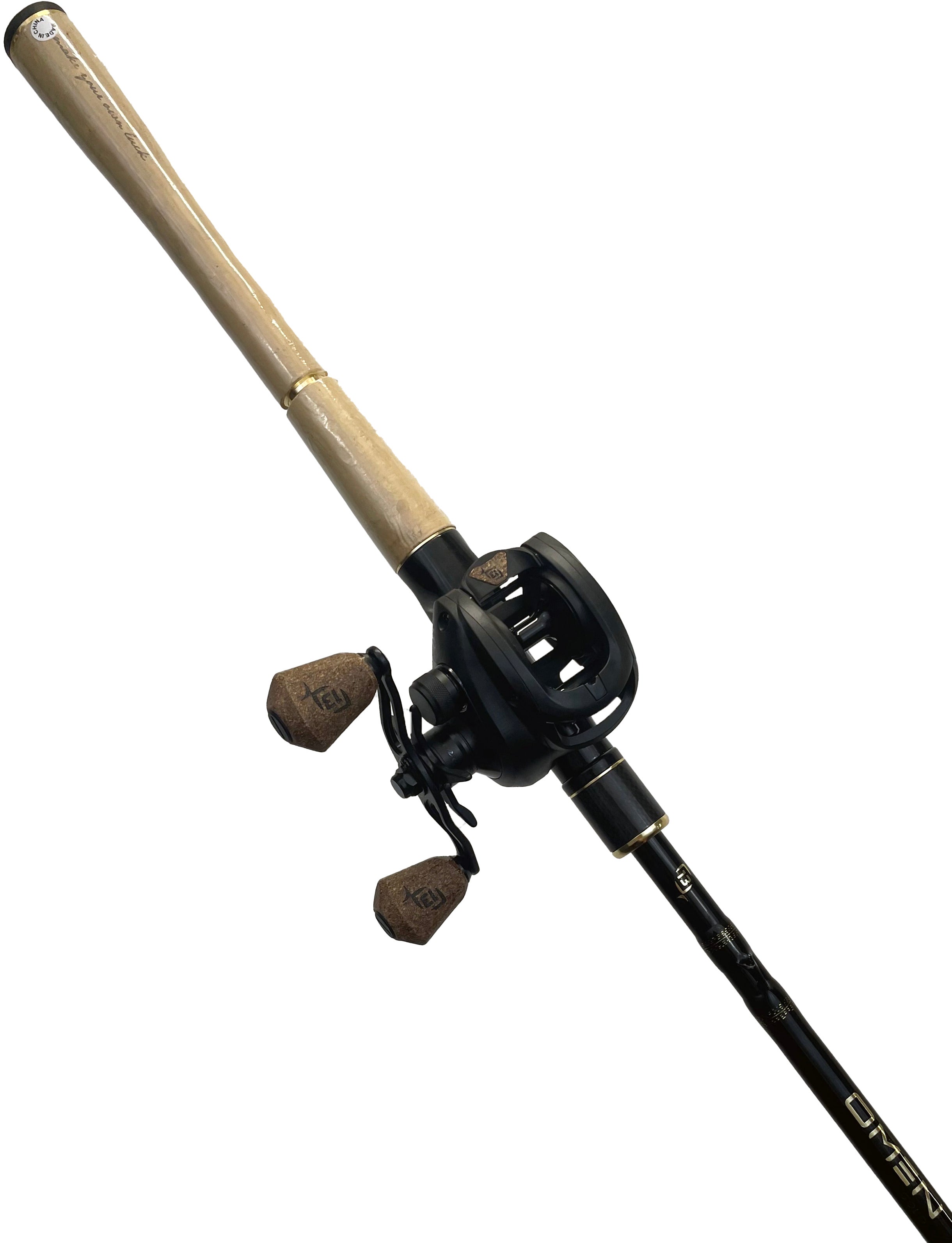 1 Set Hollow Fishing Rod Handle Fishing Rod Handle Grip Reel Seat Kit