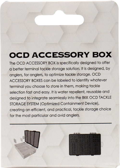 BKK OCD Tackle Storage System Accessory Boxes - 5 Pack